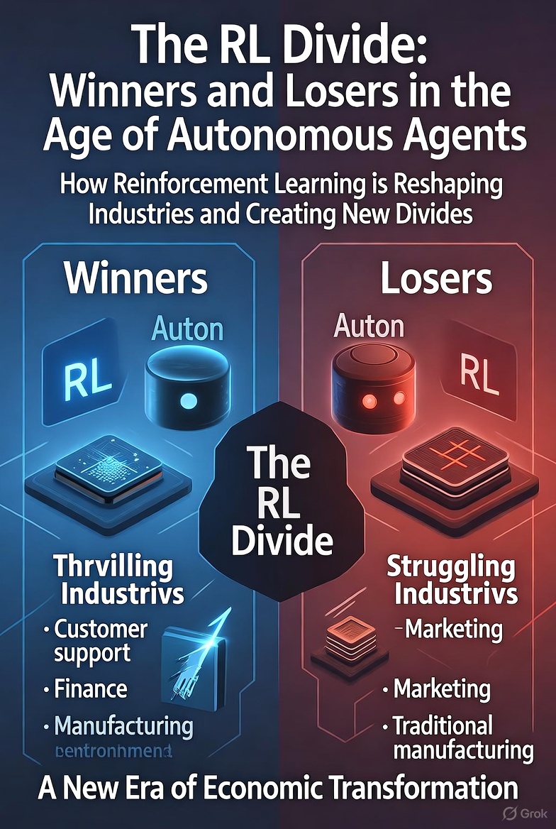 The RL Divide: Winners and Losers in the Age of Autonomous Agents