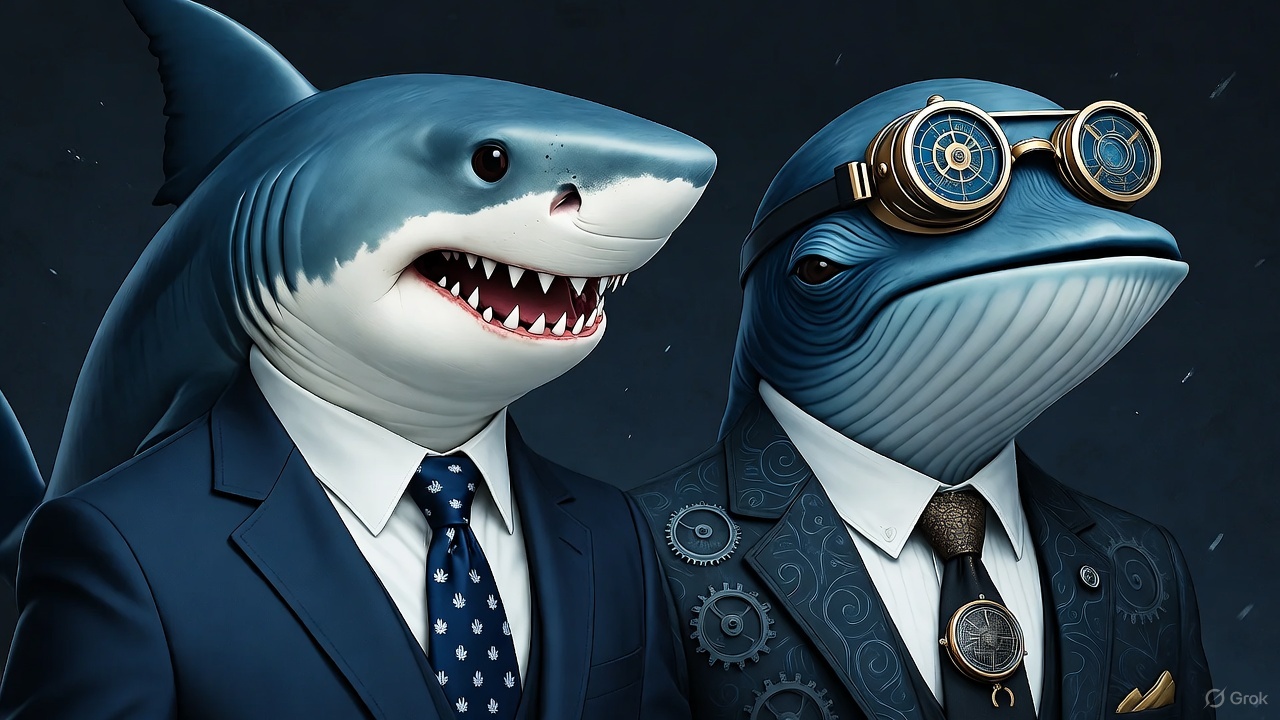 Think Like a Whale: The Crypto Mindset for Unshakeable Success