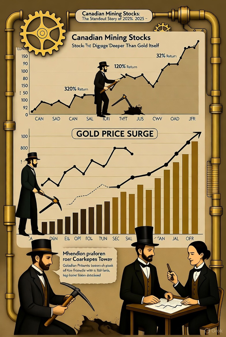 Canadian Mining Stocks: The Standout Story of 2025 – Digging Deeper Than Gold Itself