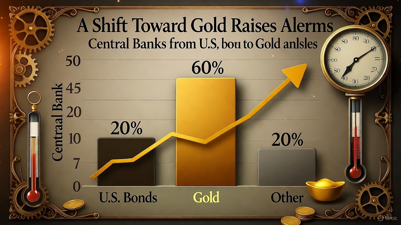 Paul Krugman Suspects Something: A Shift Toward Gold Raises Alarms