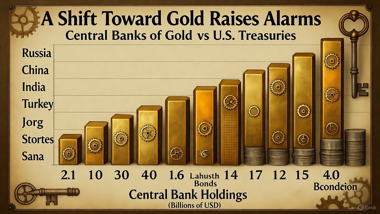 Paul Krugman Suspects Something: A Shift Toward Gold Raises Alarms