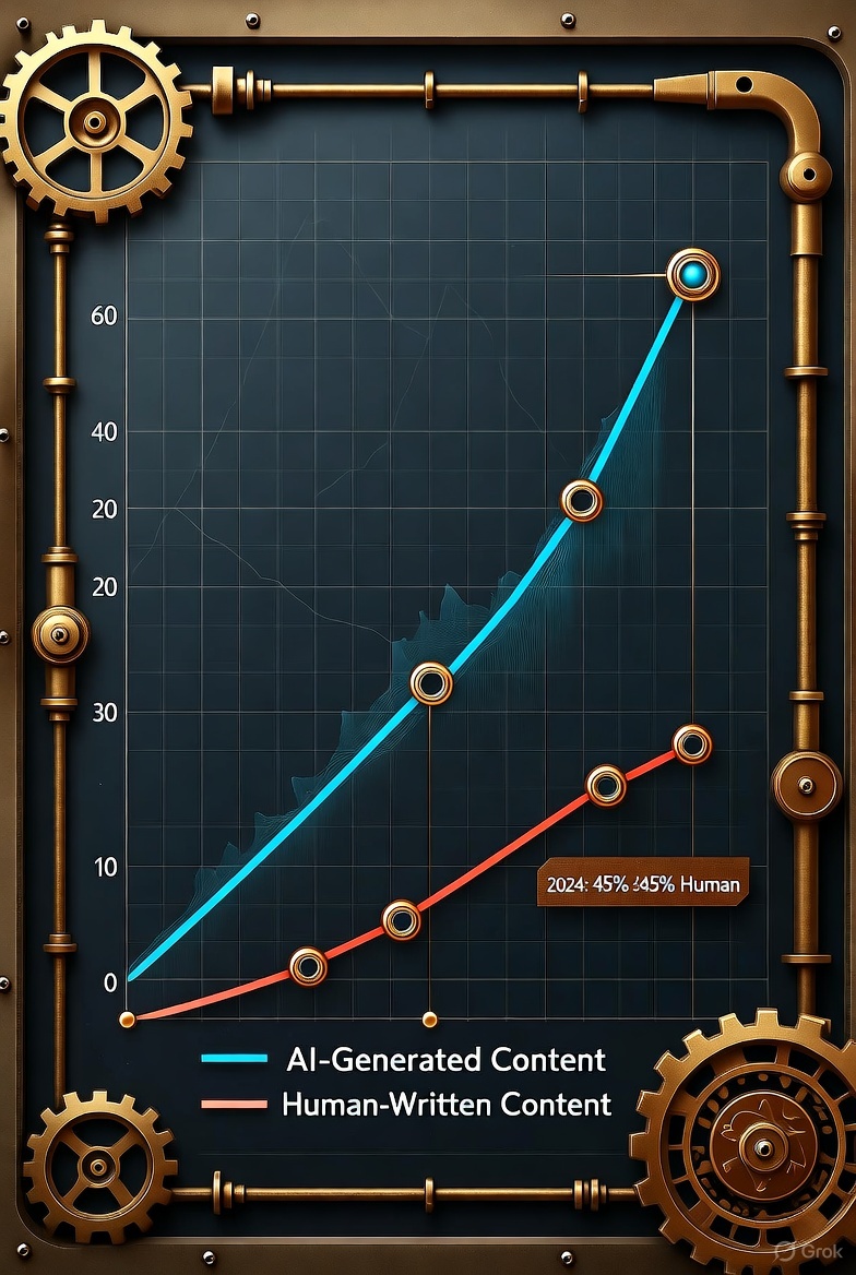 The Masses Cheer the Graph, Declaring the "Dead Internet" Defeated - But Is It Too Soon?