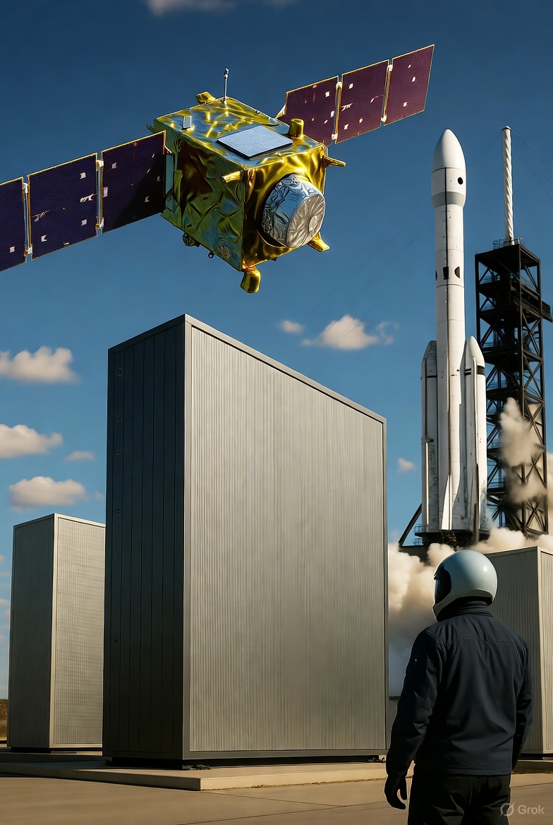 Space Data Centers: Giant Radiators Instead of Air Conditioners