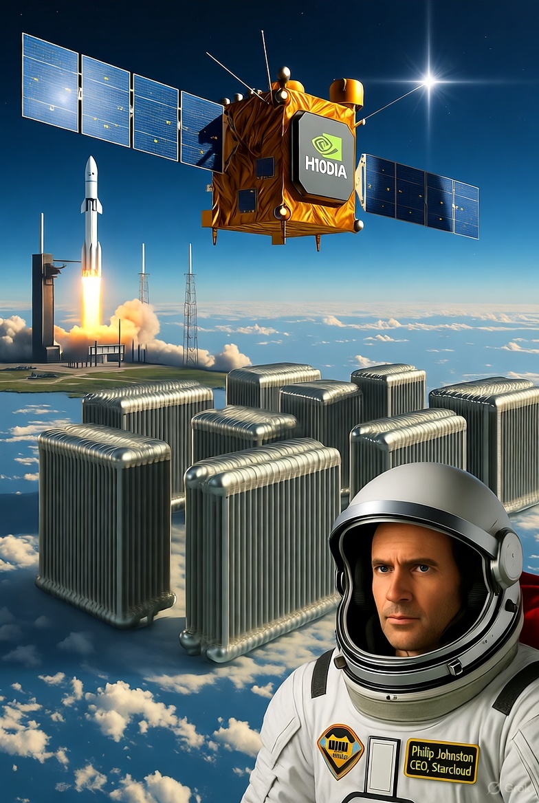Space Data Centers: Giant Radiators Instead of Air Conditioners
