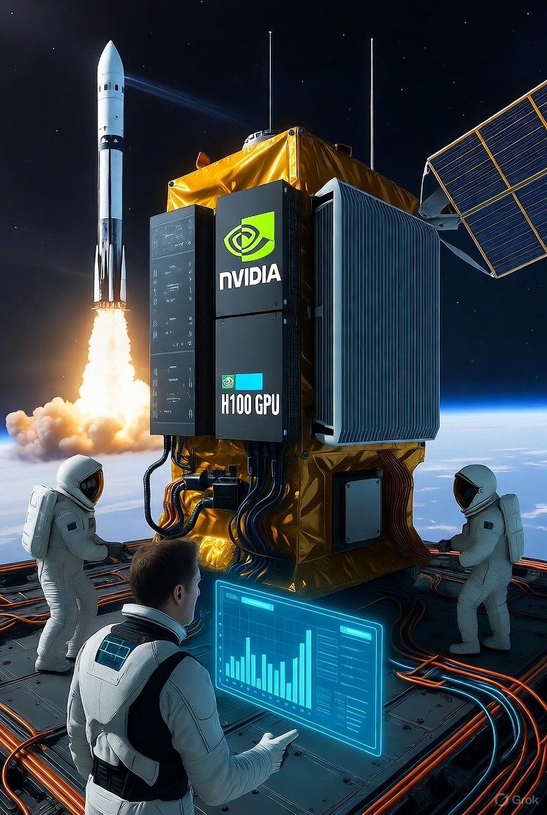 Space Data Centers: Giant Radiators Instead of Air Conditioners