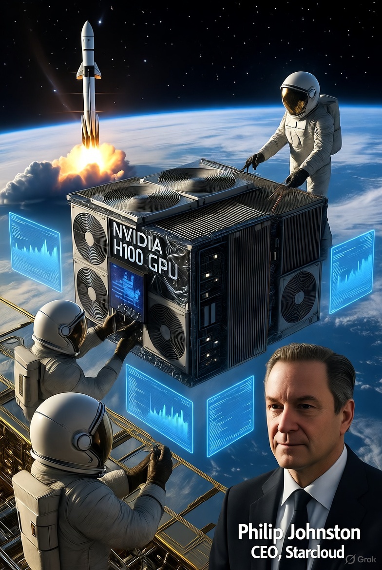 Space Data Centers: Giant Radiators Instead of Air Conditioners