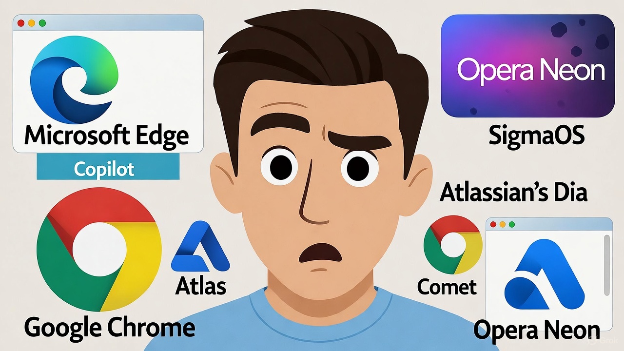 The Battle of AI Browsers: Agents Take Over the Web