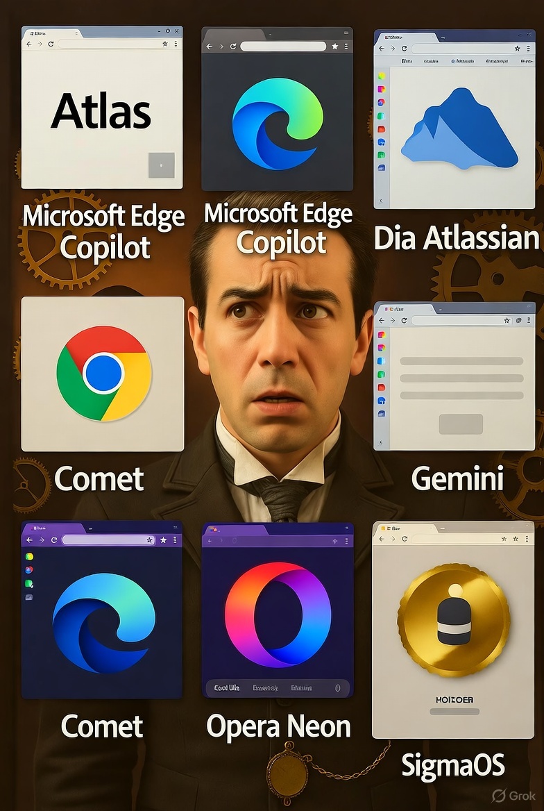 The Battle of AI Browsers: Agents Take Over the Web
