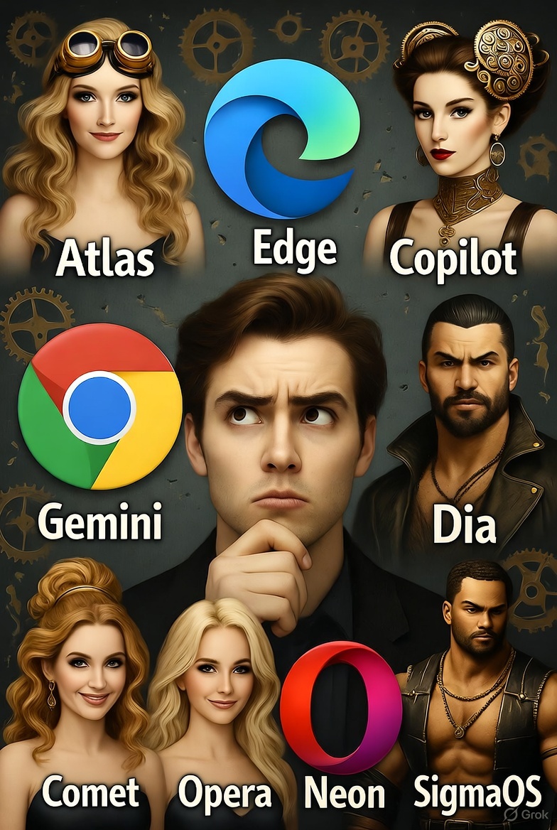 The Battle of AI Browsers: Agents Take Over the Web