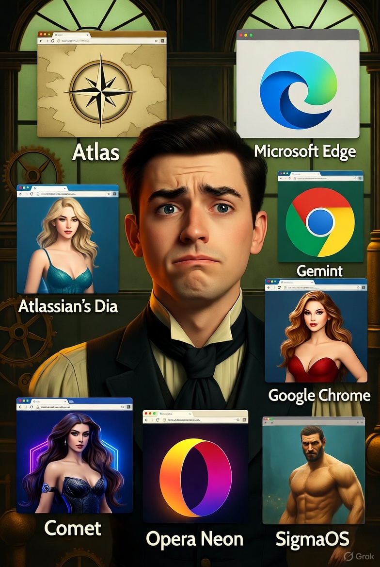 The Battle of AI Browsers: Agents Take Over the Web