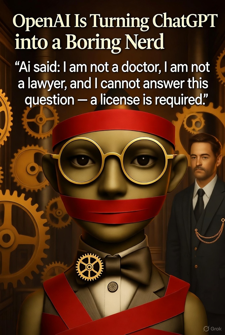 OpenAI Is Turning ChatGPT into a Boring Nerd