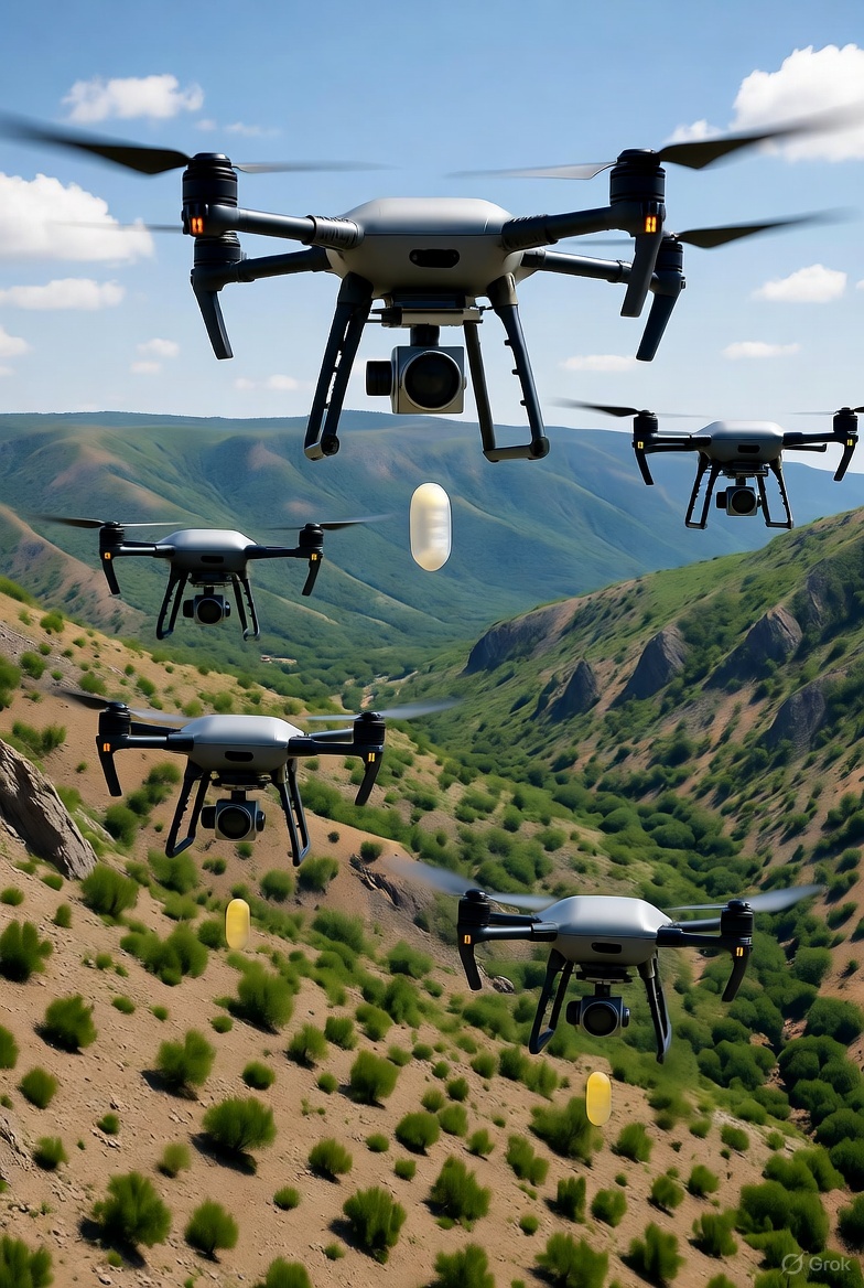 China's AI-Powered Drone Revolution: Planting 100,000 Trees a Day to Combat Deforestation