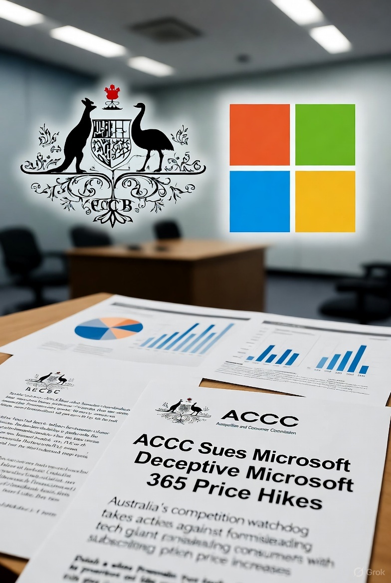 Australia's Bold Stance Against Big Tech: ACCC Sues Microsoft Over Deceptive Microsoft 365 Price Hikes