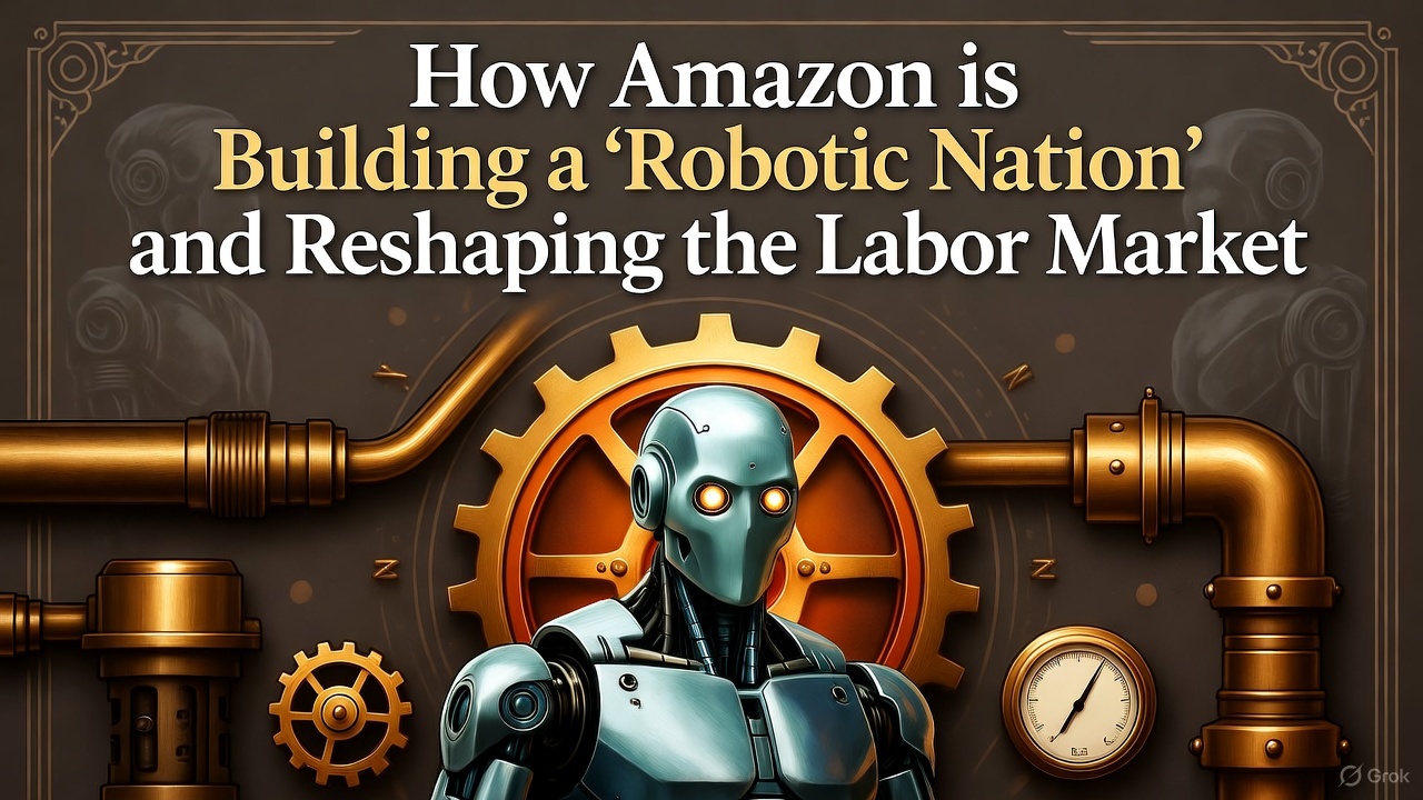 How Amazon is Building a "Robotic Nation" and Reshaping the Labor Market