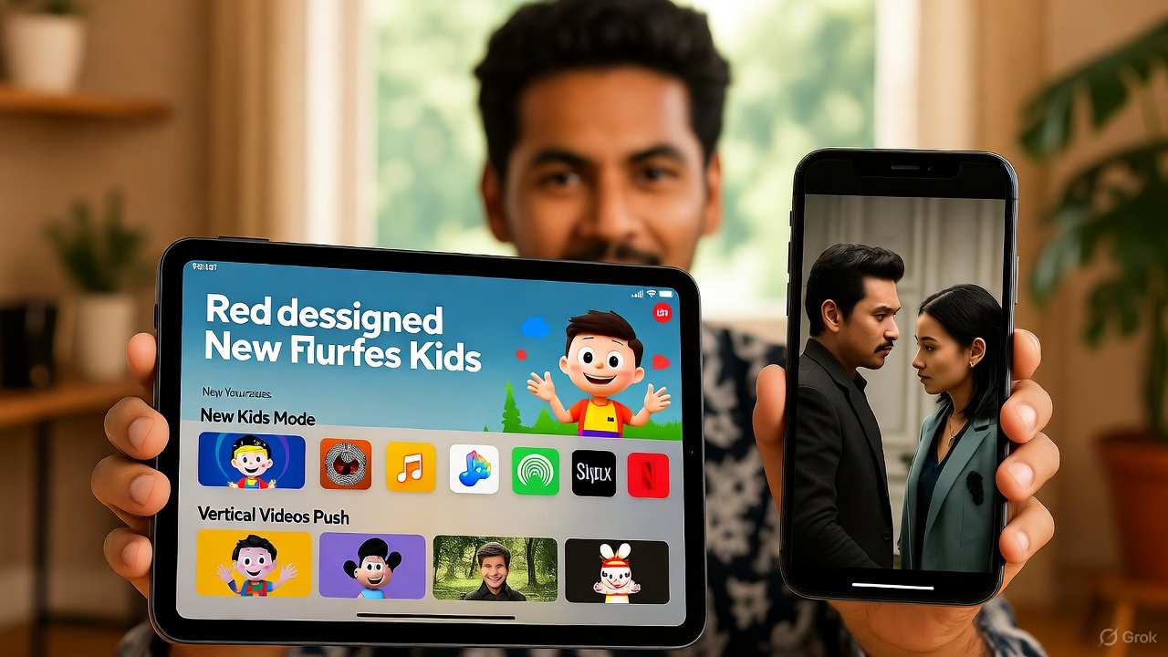 New Kids Mode and Vertical Videos Push: Netflix's Latest Features That Give Us the Chills