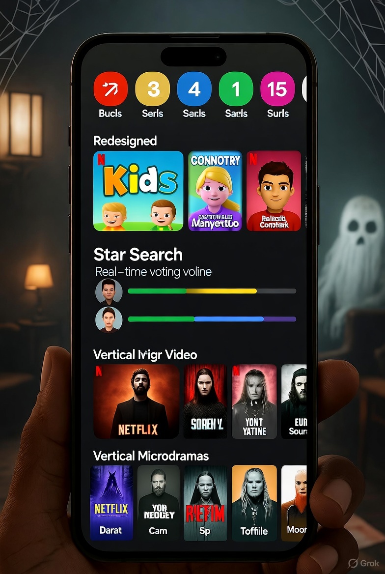New Kids Mode and Vertical Videos Push: Netflix's Latest Features That Give Us the Chills
