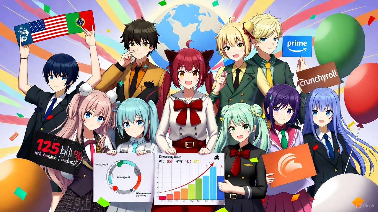 Anime Ascendant: Japan's Animation Industry Surges 15% to Record  Billion, Powered by Global Exports