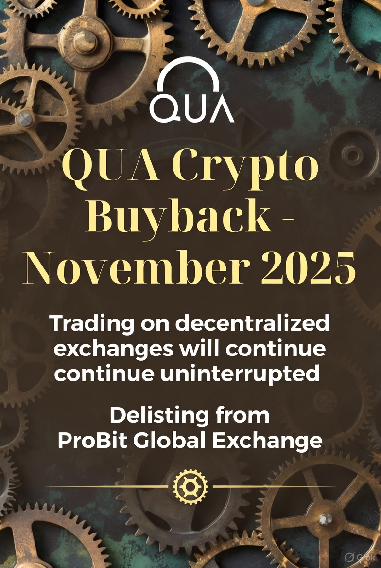 QUA Сrypto Buyback - November 2025