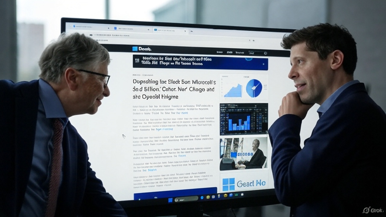 Unpacking the Black Box: Microsoft’s .7 Billion “Other, Net” Charge and the OpenAI Enigma