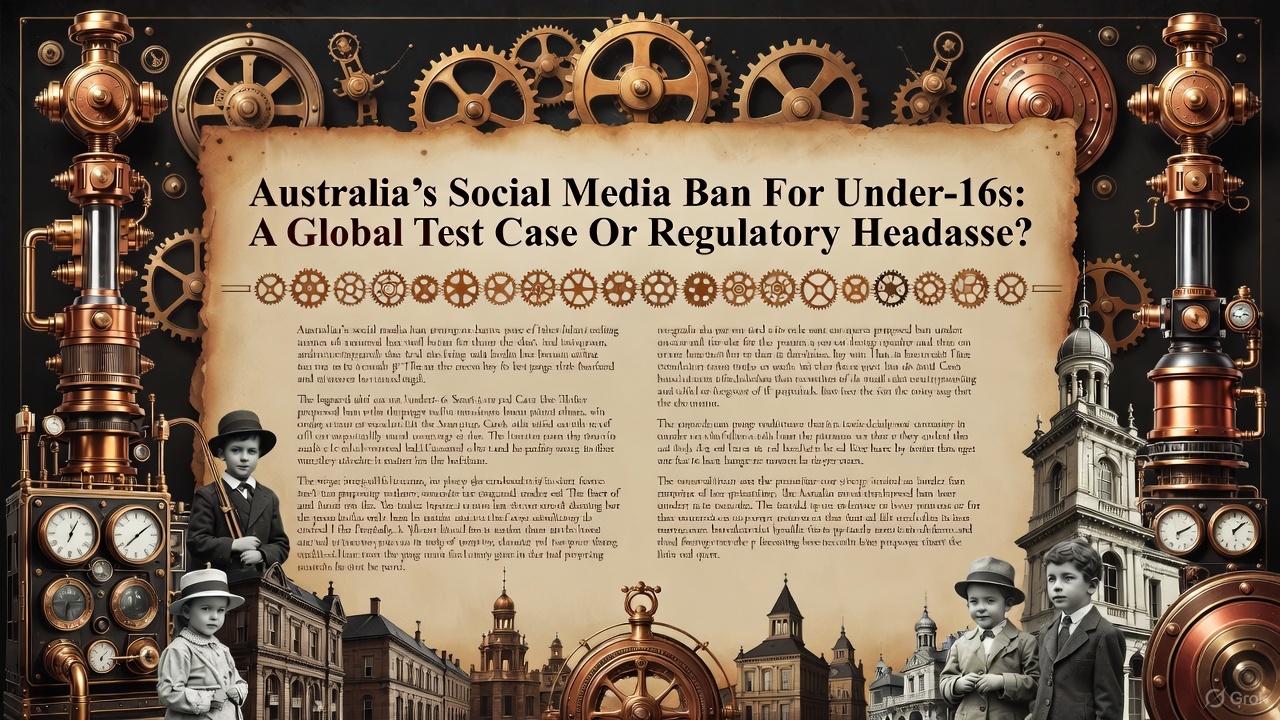 Australia's Social Media Ban for Under-16s: A Global Test Case or Regulatory Headache?