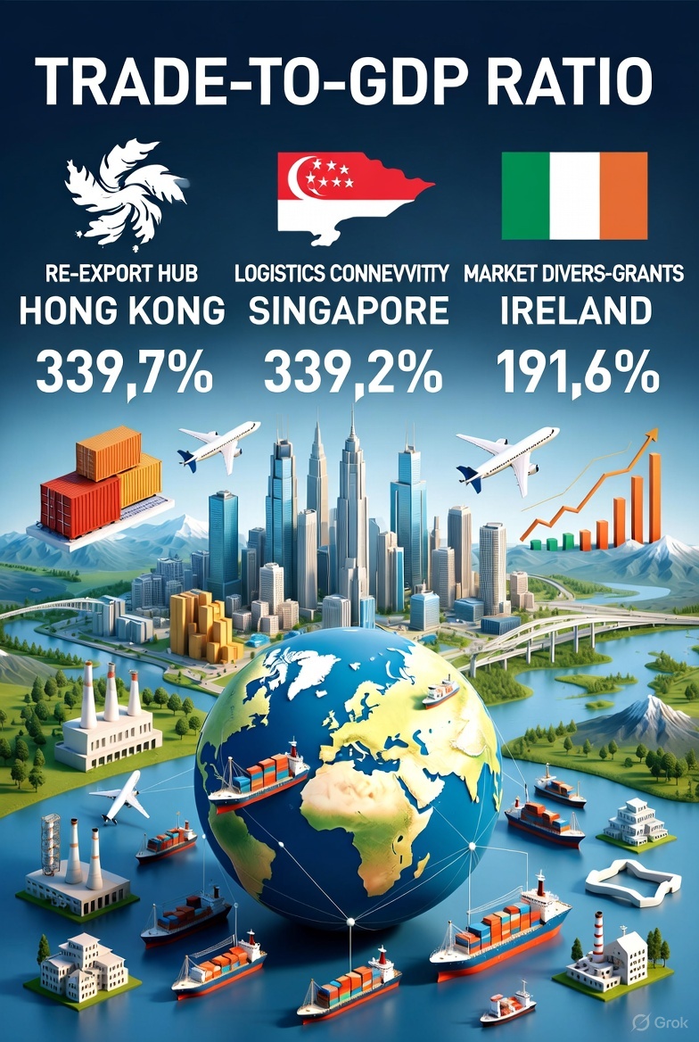 The Varying Weight of International Trade: How Economies Measure and Mitigate Their Dependence