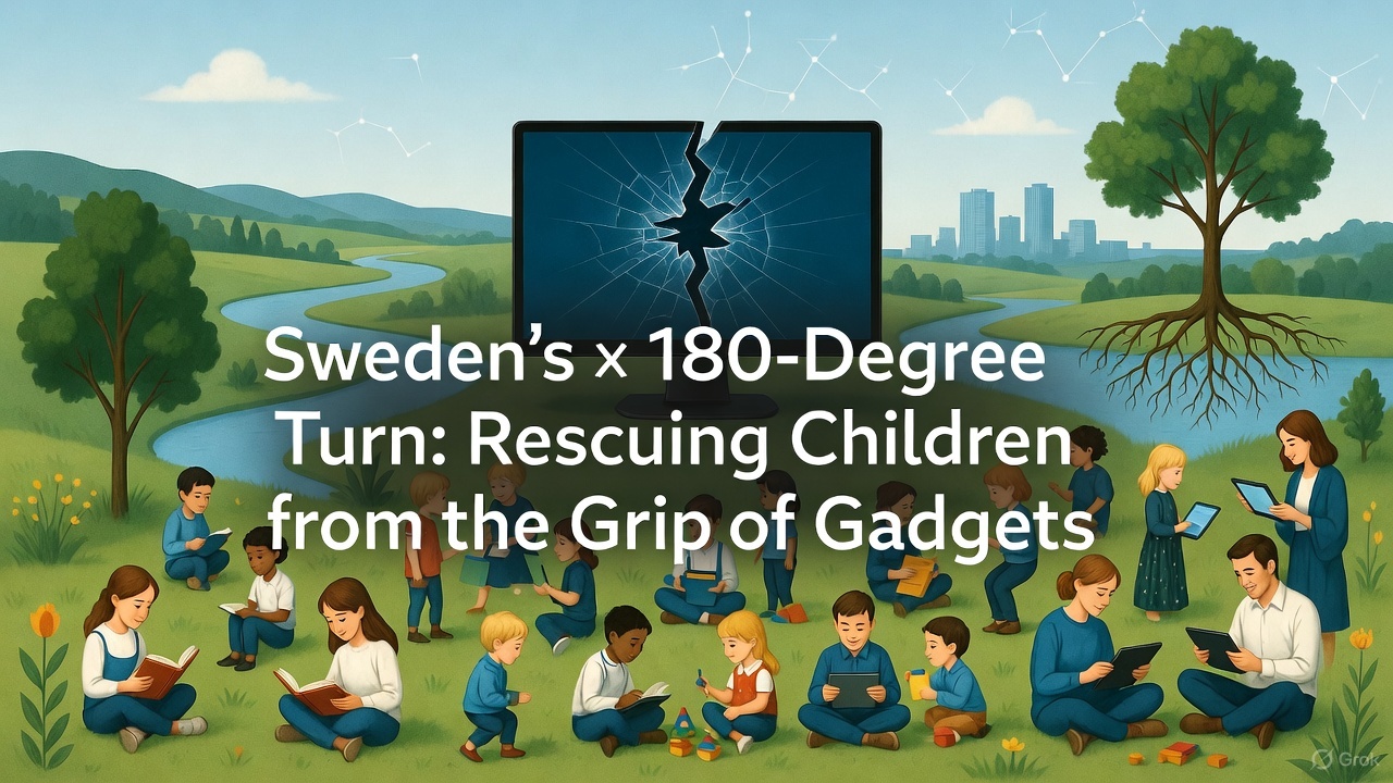 ? Sweden's 180-Degree Turn: Rescuing Children from the Grip of Gadgets