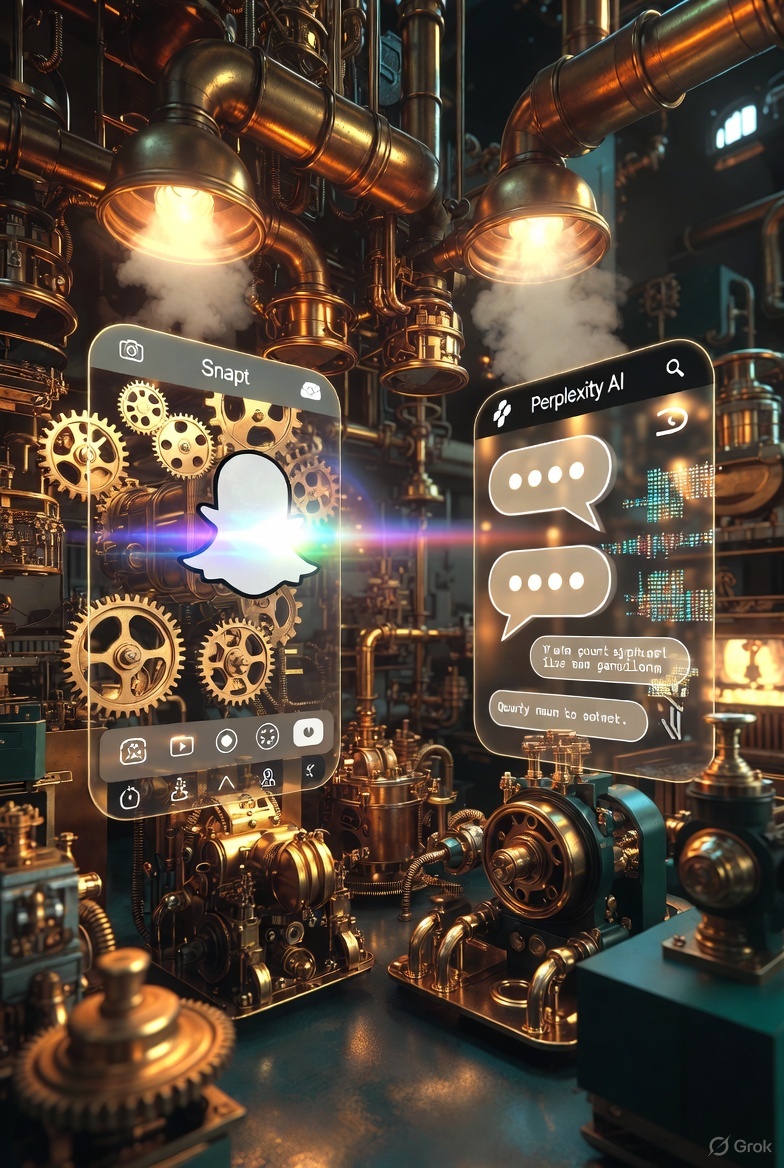 Perplexity Shells Out 0 Million to Tap Snapchat's Emoji-Speaking Crowd – While Telegram Fumbles Its AI Shot