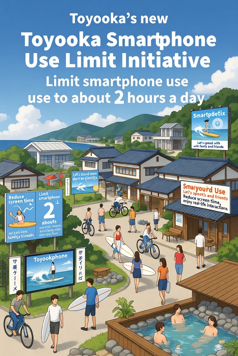 Toyooka Takes a Stand: Japan's First Citywide Smartphone Cap Aims to Reclaim Real Life