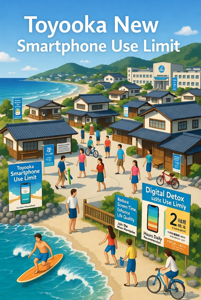 Toyooka Takes a Stand: Japan's First Citywide Smartphone Cap Aims to Reclaim Real Life