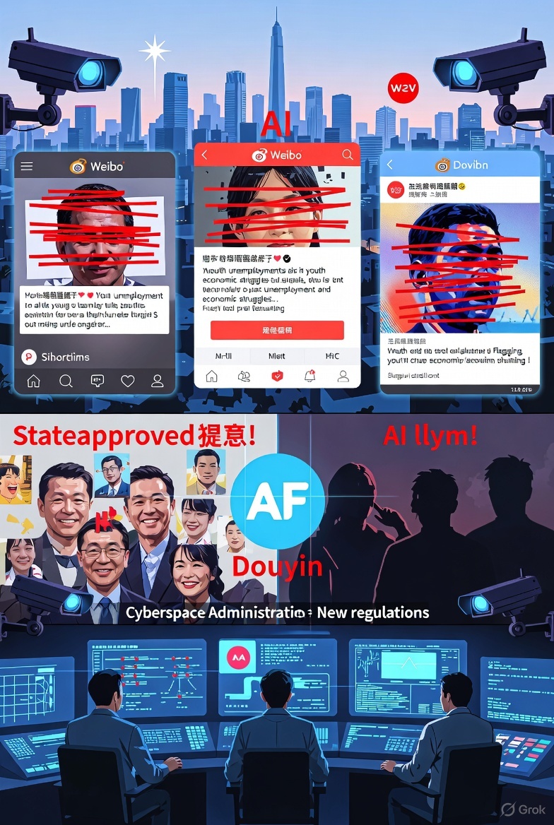 China Declares War on “Negative Emotions” Online