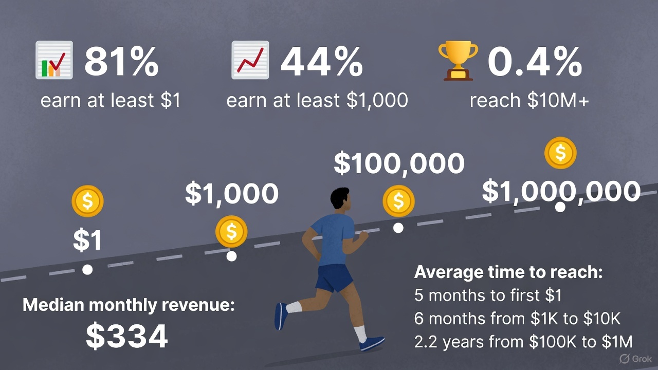Startup Reality: The Hard Numbers from TrustMRR