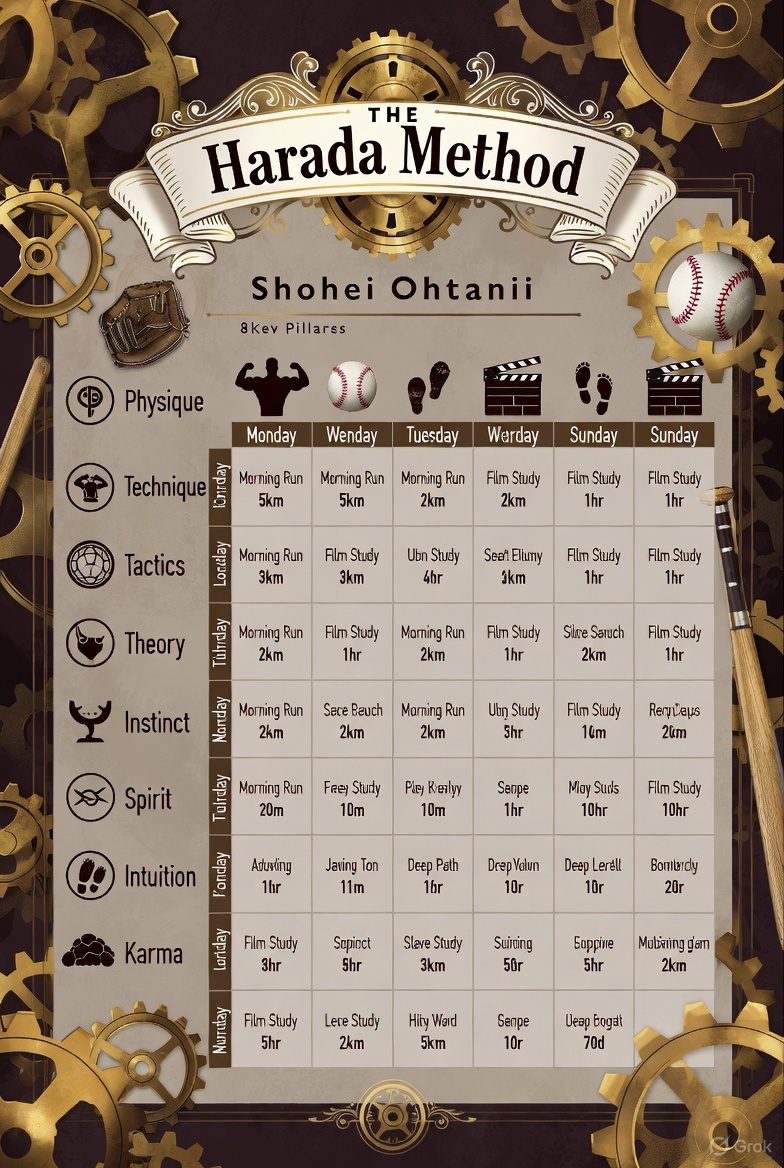 The 64-Square Blueprint That Created Shohei Ohtani