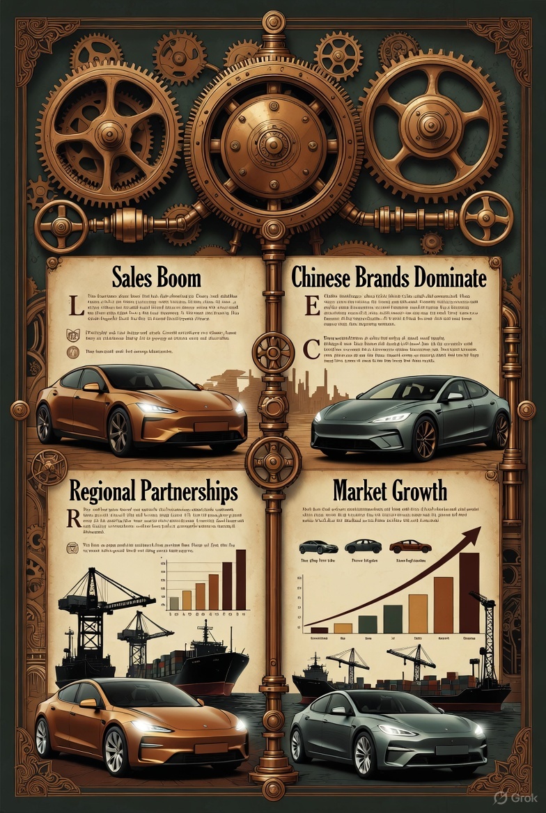 Chinese EVs Electrify South America: A Boom Without Tesla in Sight