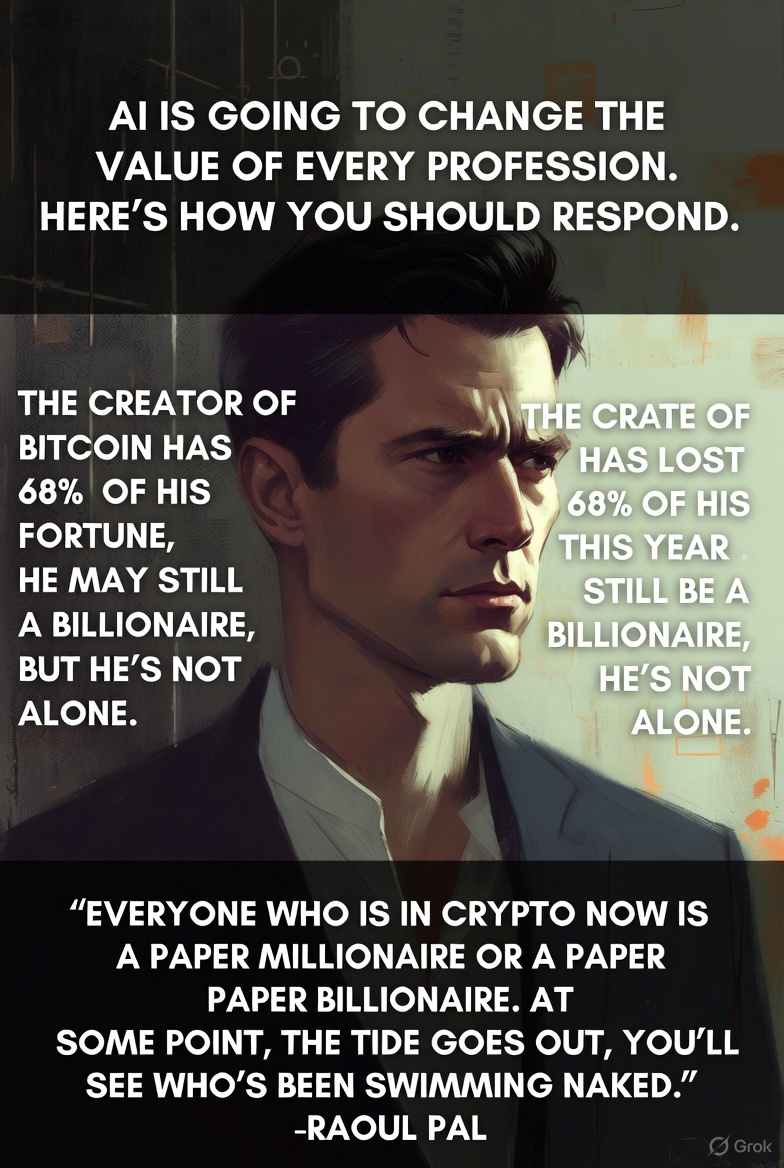 Satoshi Nakamoto's Shadowy Fortune Evaporates  Billion in a Month: Bitcoin's Brutal November Slide