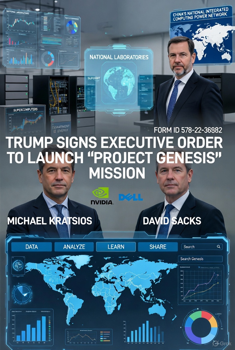 The Genesis Mission: America's Bold Leap to Unite AI and Science in a Modern Manhattan Project