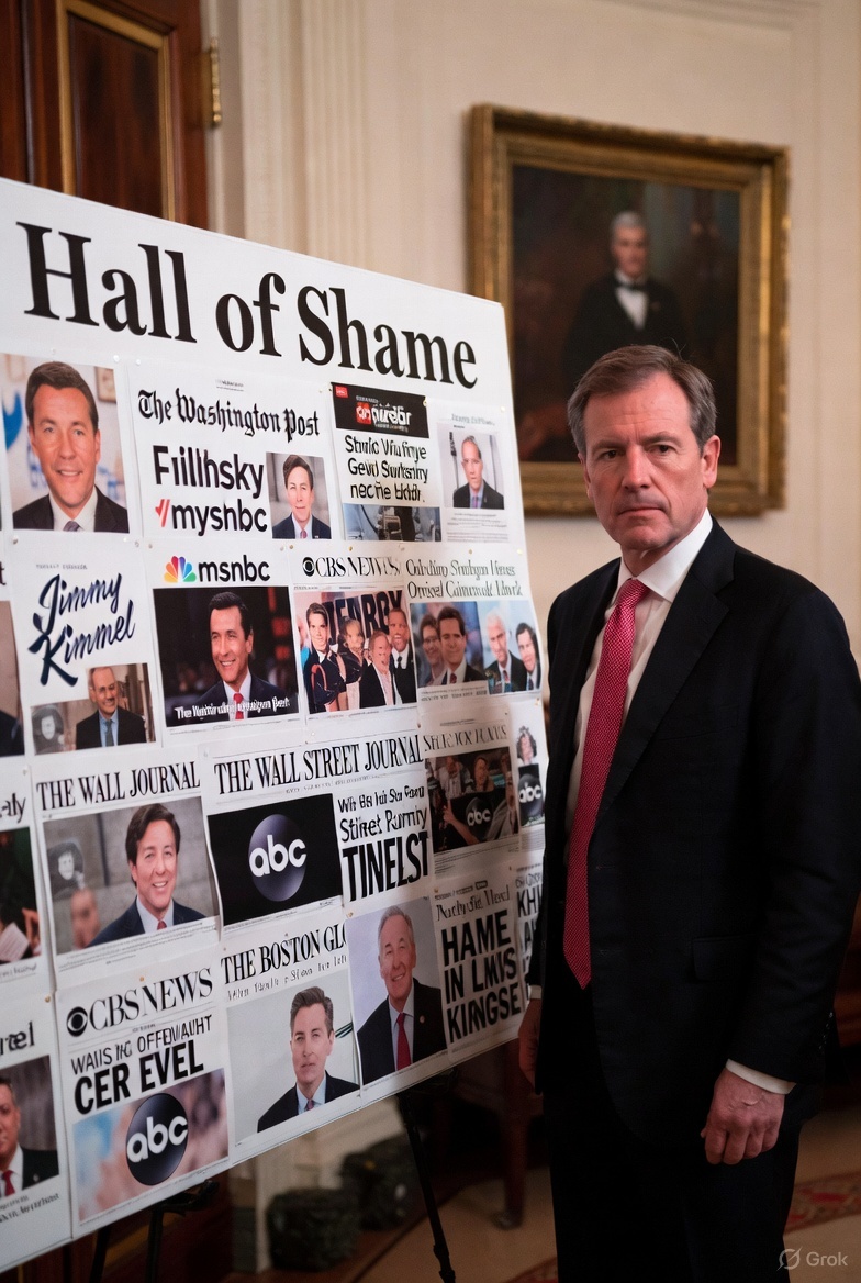 The White House's Digital Pillory: Trump's Media Blacklist Goes Live, with CBS News in the Crosshairs