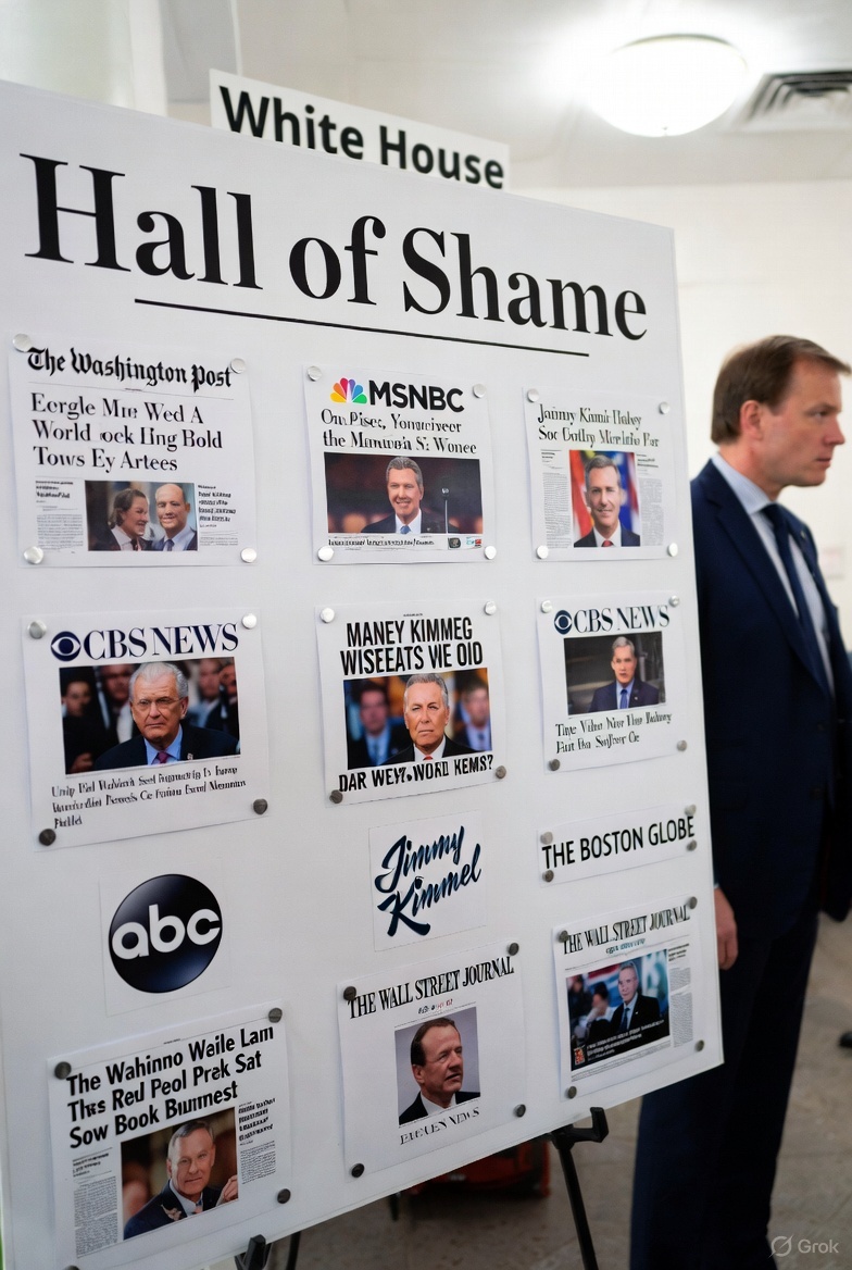 The White House's Digital Pillory: Trump's Media Blacklist Goes Live, with CBS News in the Crosshairs