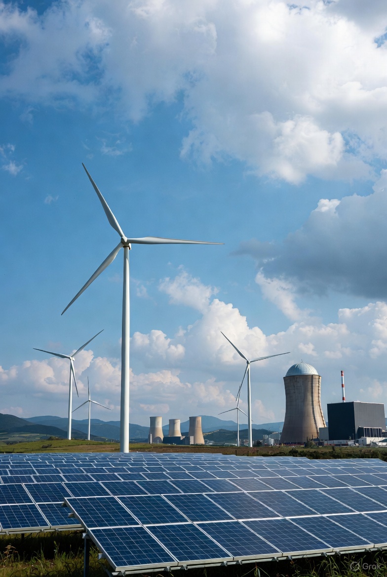 The Great Energy Flip: How the World’s Power Stack Is Being Rewritten Before 2050