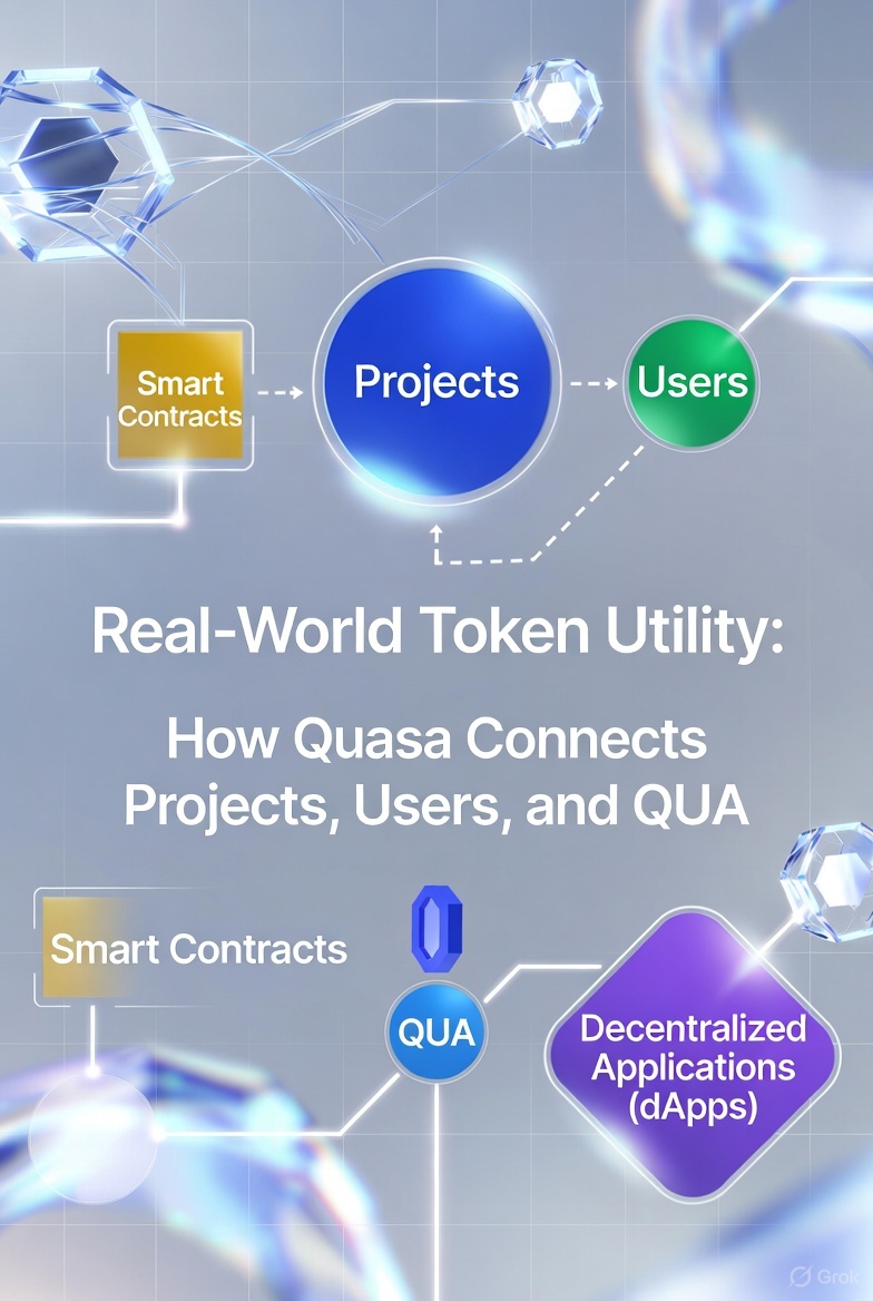Quasa Ecosystem: Real Token Utility Through User Rewards and Project-Driven Demand