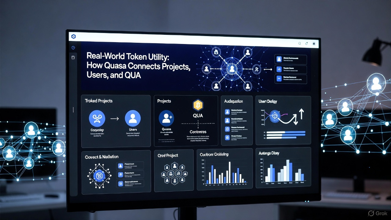 Quasa Ecosystem: Real Token Utility Through User Rewards and Project-Driven Demand