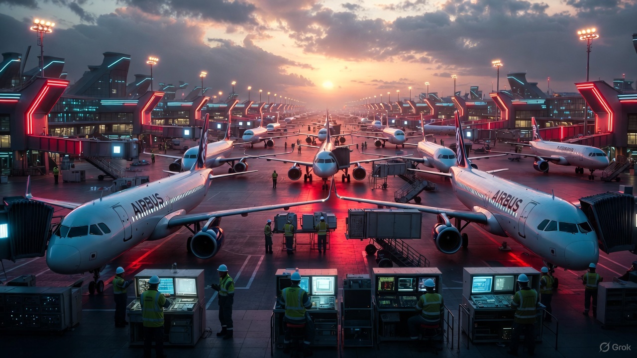 Airbus Grounds 12,000+ Aircraft After Discovering a Silent Pitch-Down Bug