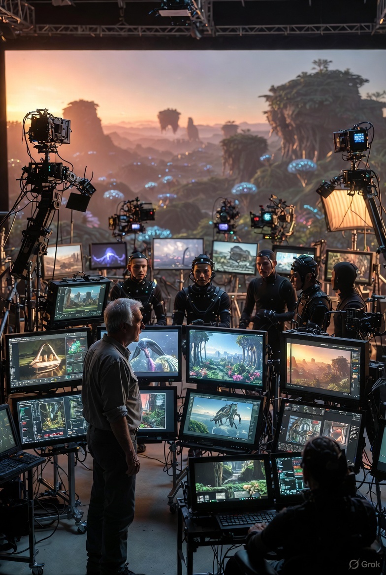 James Cameron's Avatar Saga: A Visual Spectacle Evolving with AI, But at What Cost?