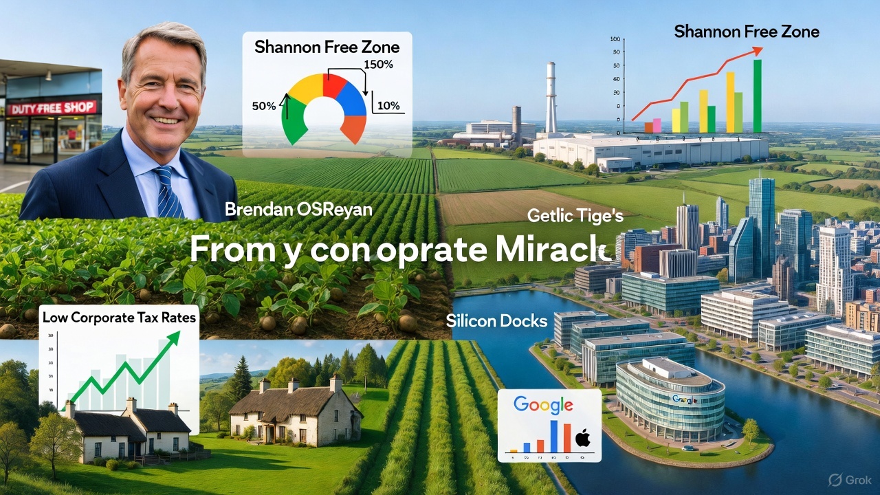 From Potatoes to Prosperity: How Ireland Engineered Its Astonishing Economic Miracle