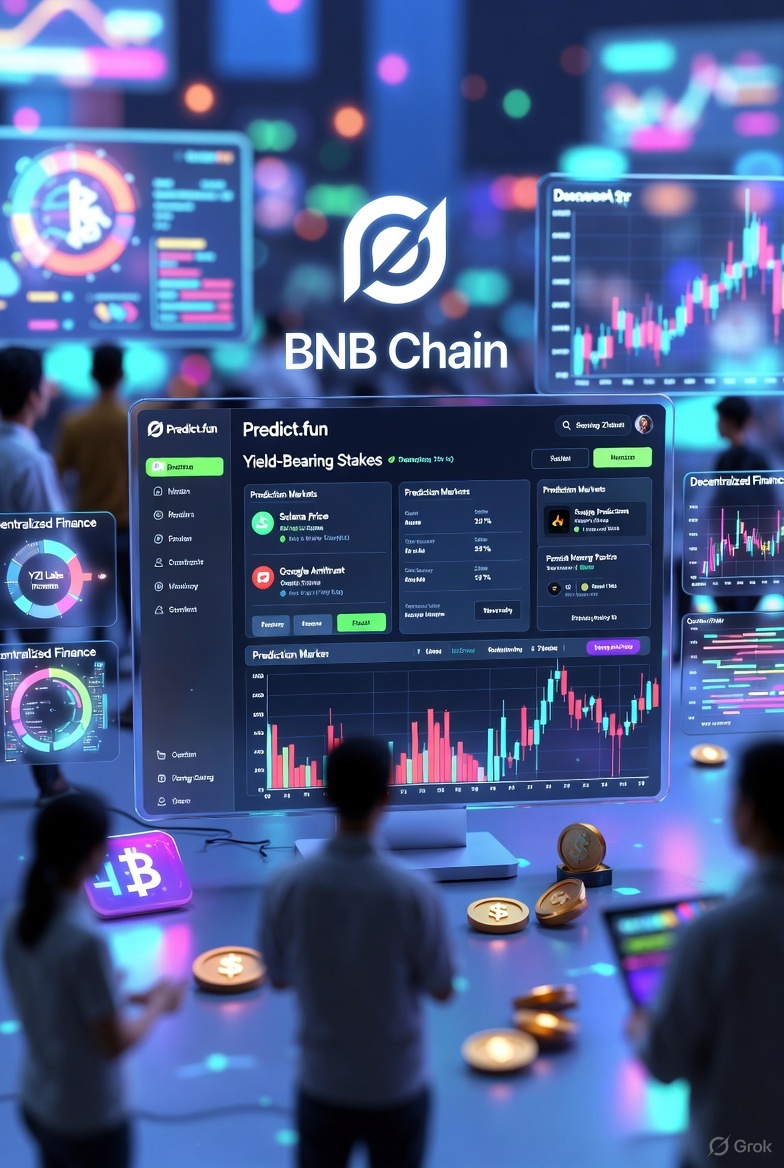 CZ Spotlights Predict.fun: A Yield-Bearing Prediction Market Launches on BNB Chain