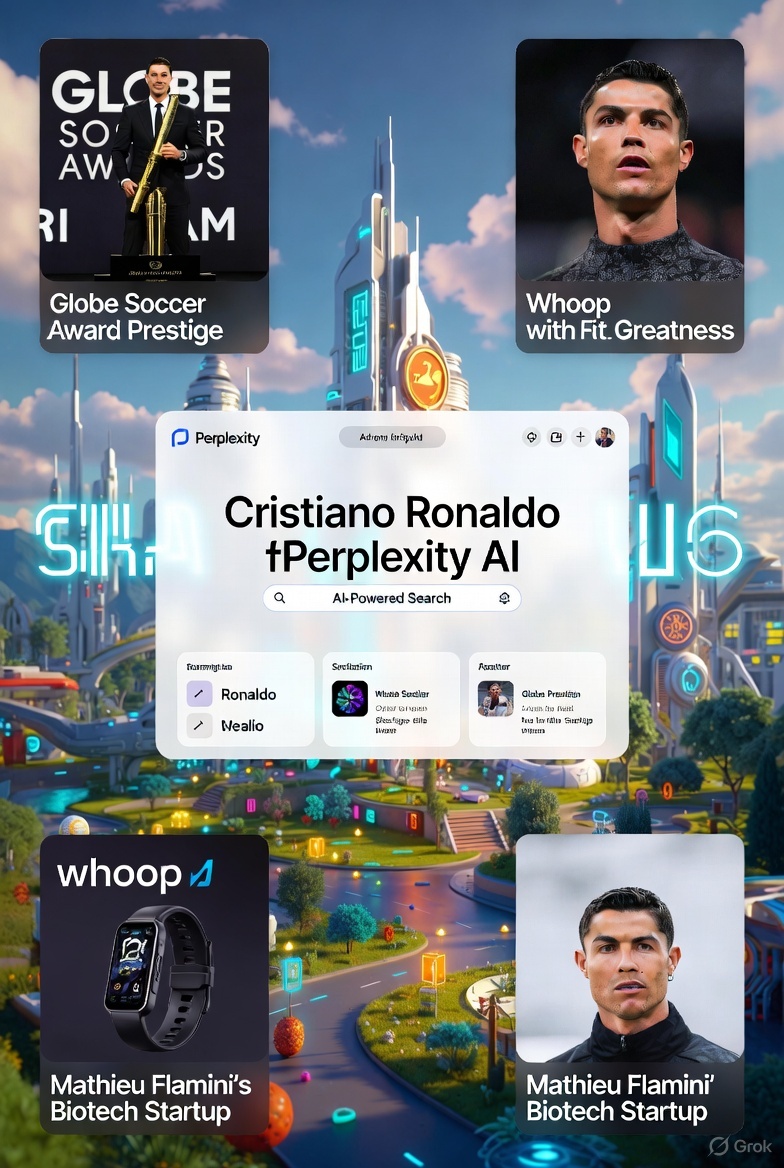 Cristiano Ronaldo Invests in Perplexity AI, Championing Curiosity as the Key to Greatness