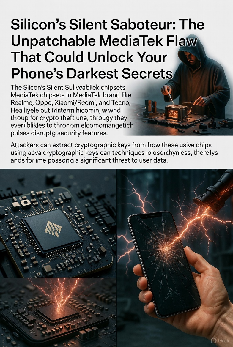 Silicon's Silent Saboteur: The Unpatchable MediaTek Flaw That Could Unlock Your Phone's Darkest Secrets