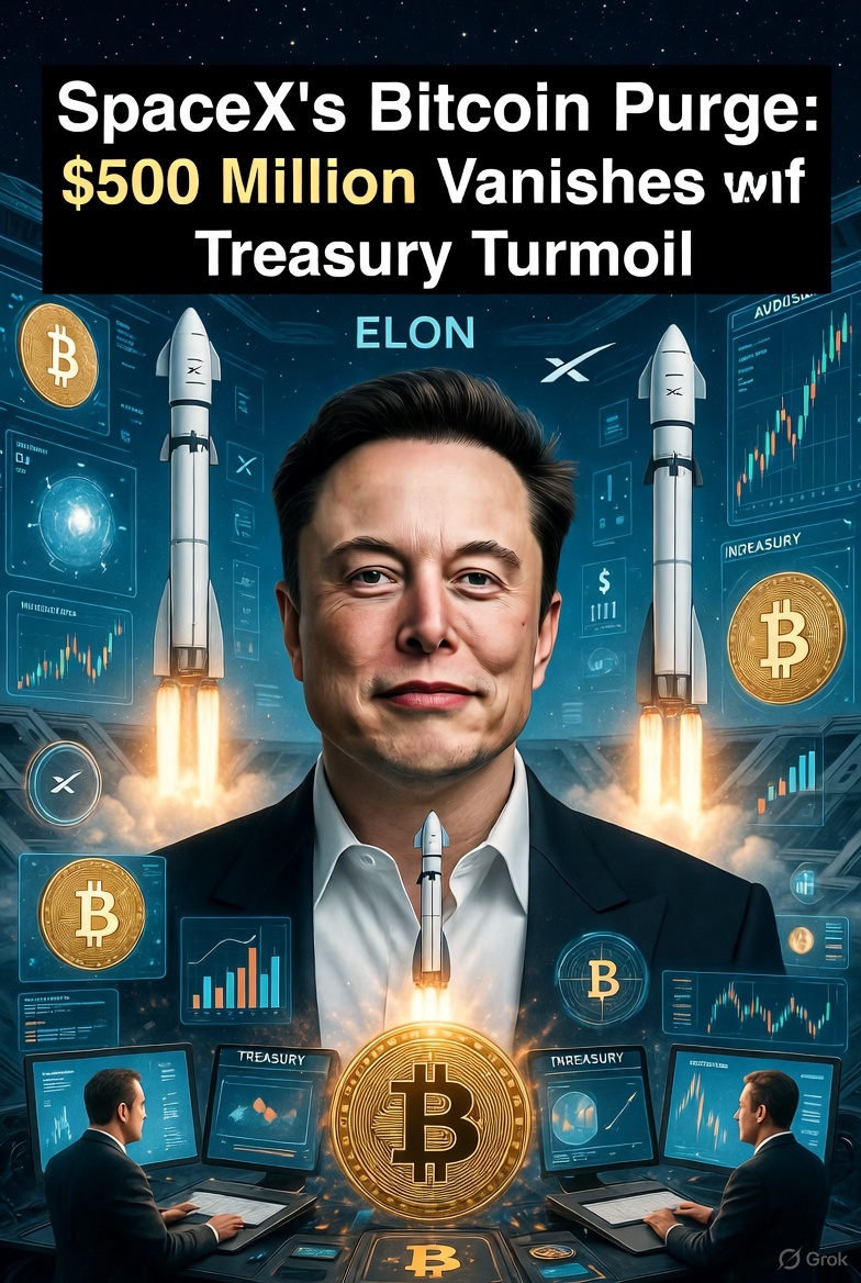SpaceX's Bitcoin Purge: 0 Million Vanishes in Two Months of Treasury Turmoil
