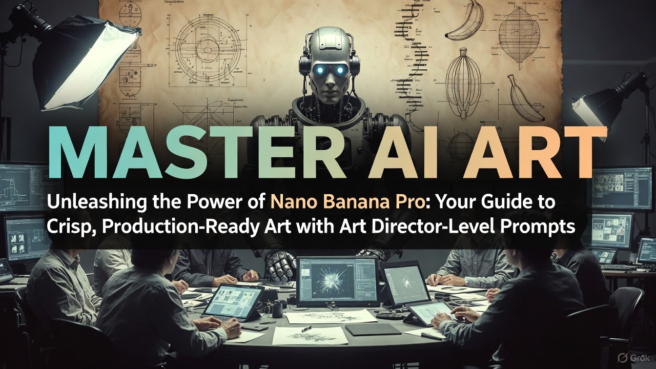 Mini-Guide: Unlocking Crisp, Production-Ready Art from Nano Banana Pro with Art Director-Level Prompts