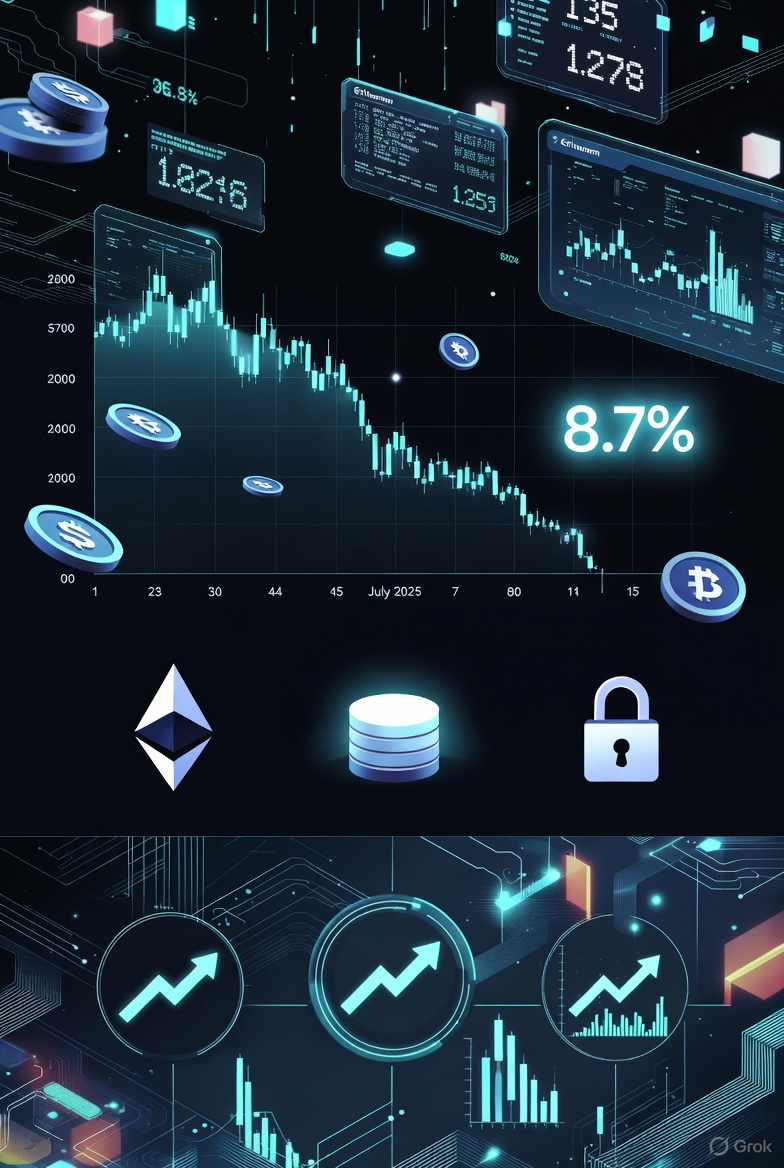 Ethereum's Exchange Reserves Plunge to Historic 8.7% Low: A Supply Crunch Poised to Ignite the Next Rally?