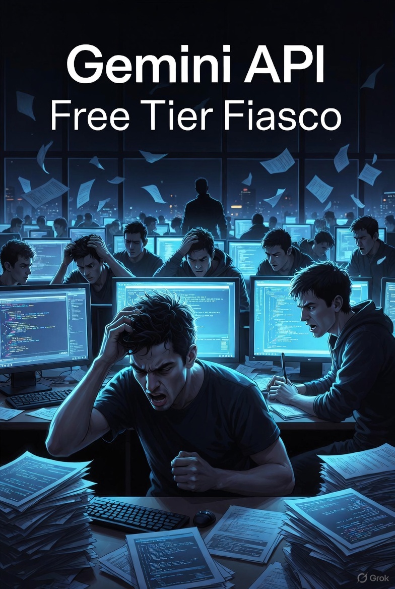 Google's Gemini API Free Tier Fiasco: Developers Hit by Silent Rate Limit Purge